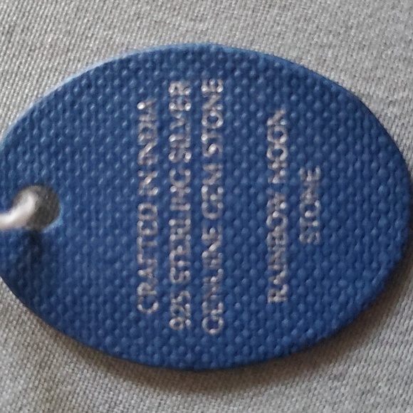 SG's Rainbow Moon Stone Ring made in India - Picture 9 of 16